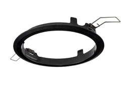 Inbouwframe Starlet Round zwart