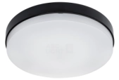 Evodisc Pro zwart 3CCT 720/1080/1350Lm met noodaccu, 150Lm, en sensor en dim-/daglichtfunctie