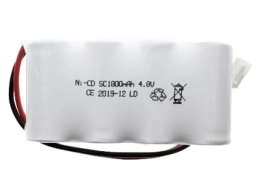 Accu 4,8V 1800mAh SBS noodverlichting