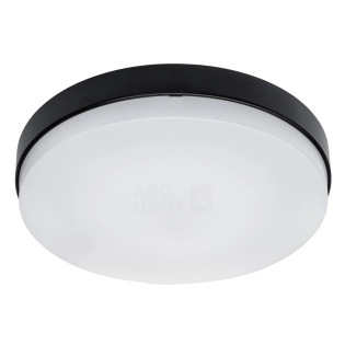 Evodisc Pro zwart 3CCT 720/1080/1350Lm met noodaccu, 150Lm, en sensor en dim-/daglichtfunctie