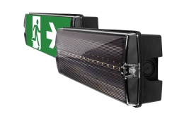 ORION II 100 CB zwart IP65-noodverlichtingsarmatuur